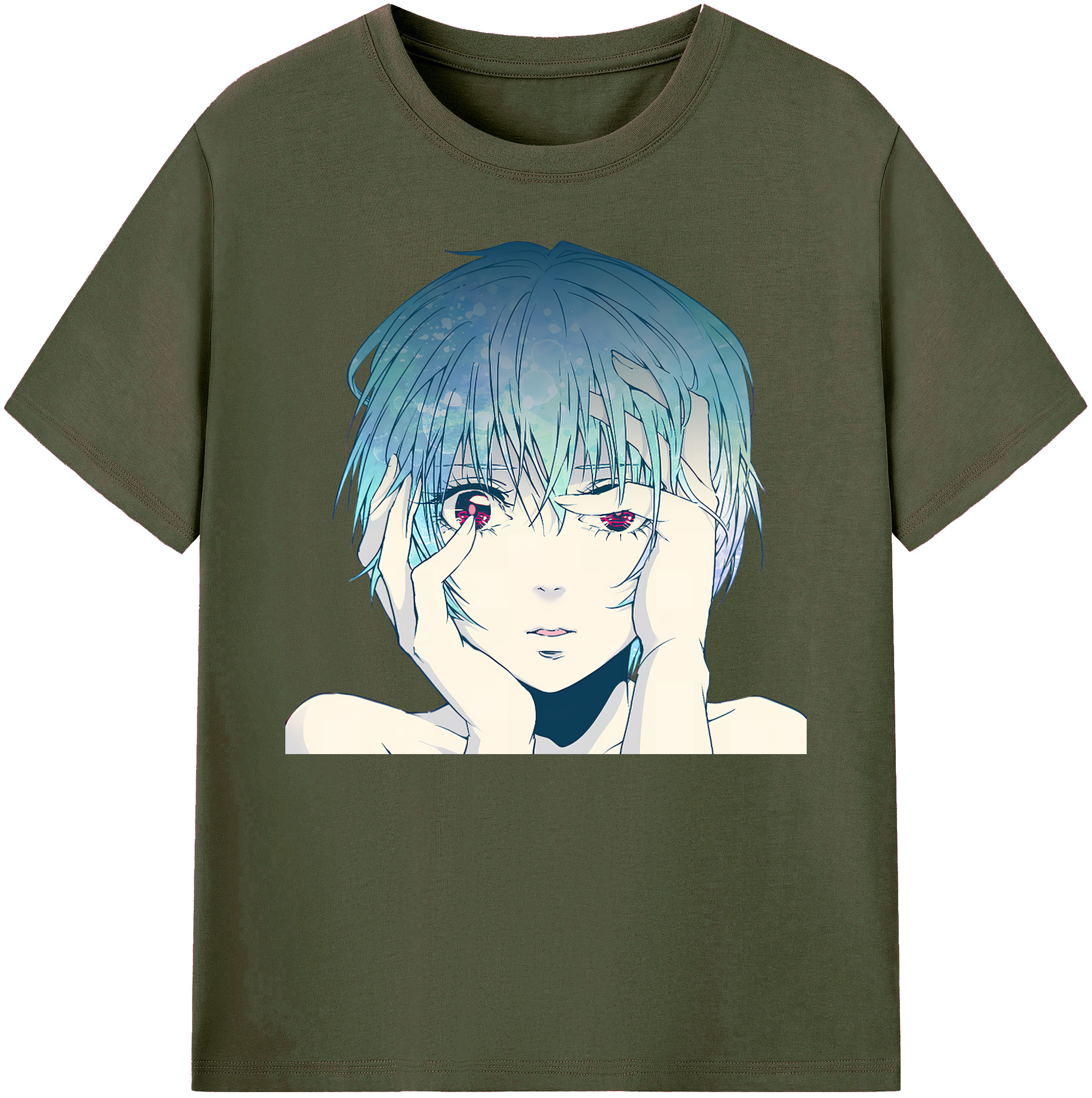 （画像用） EVA 新世紀エヴァンゲリオン 綿100％ メンズ半袖Tシャツ｜肌触りやわらか＆通気性
